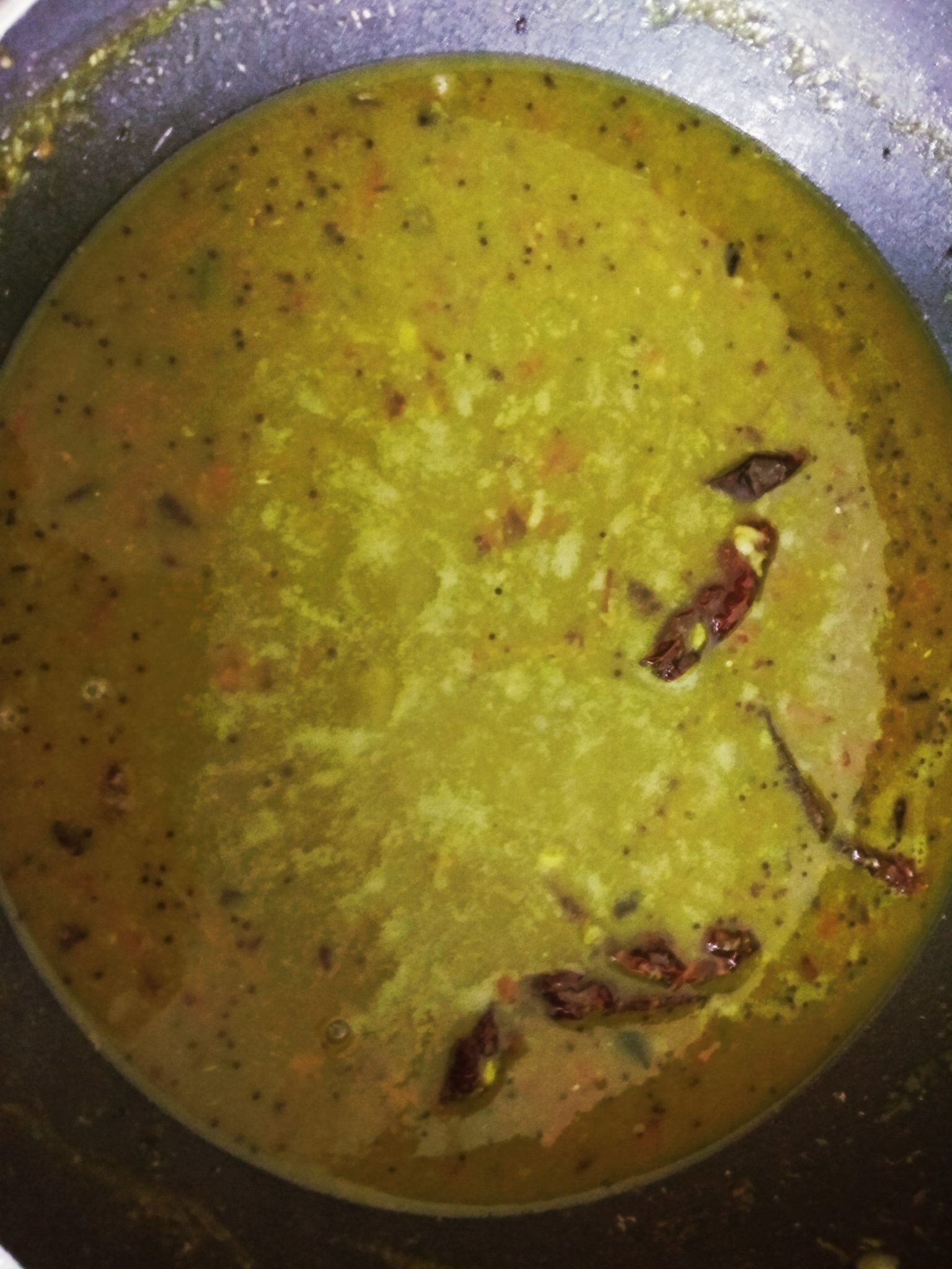 Dal mixed well