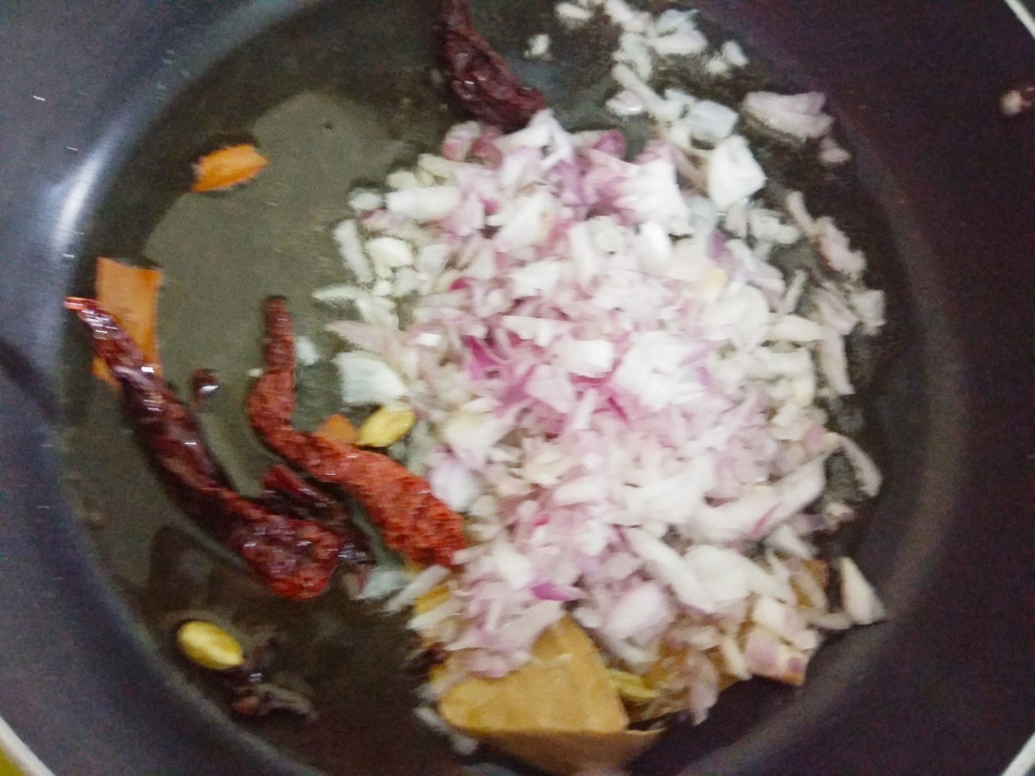 Add onion and fry