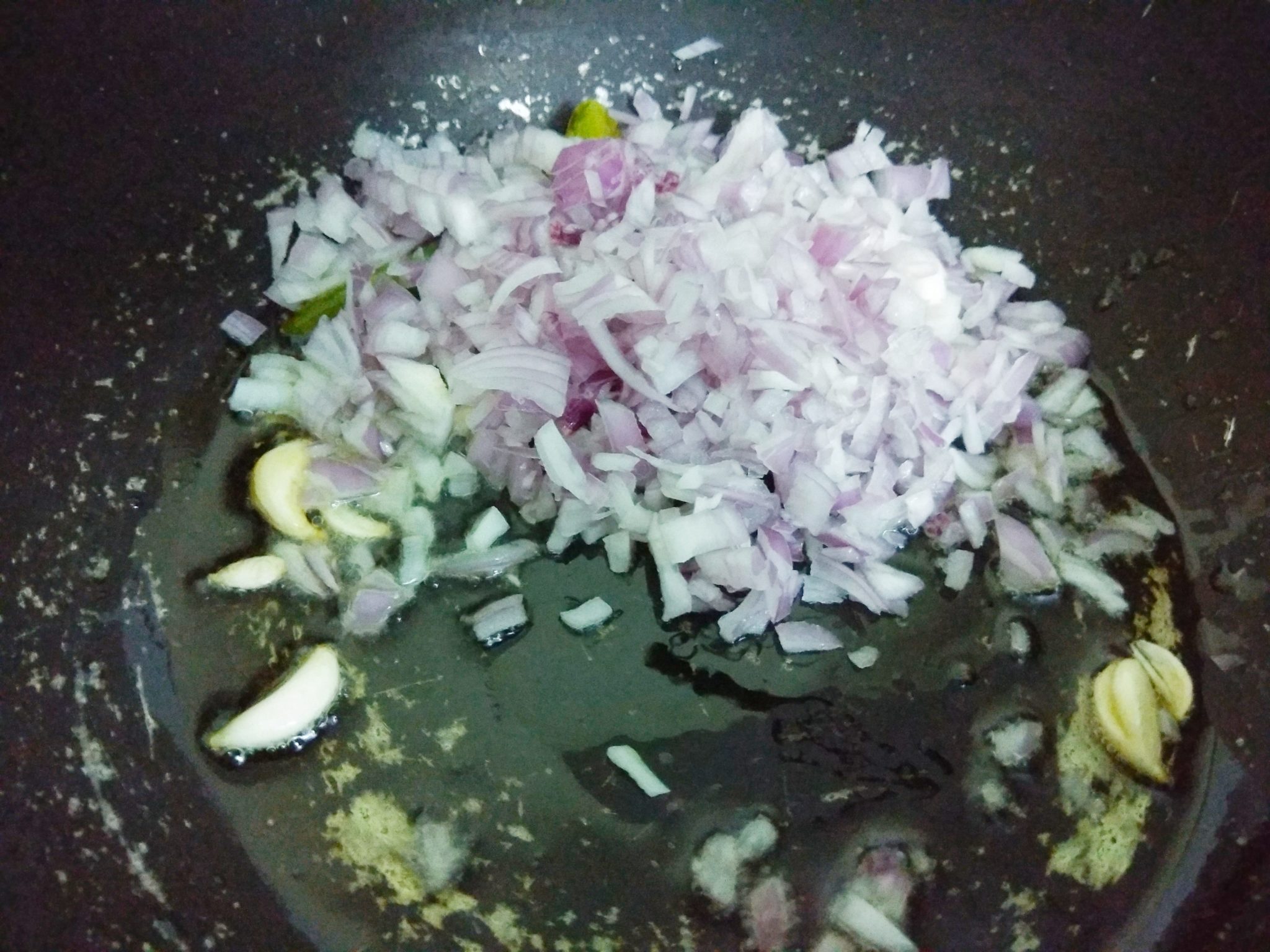 Add finely chopped onion