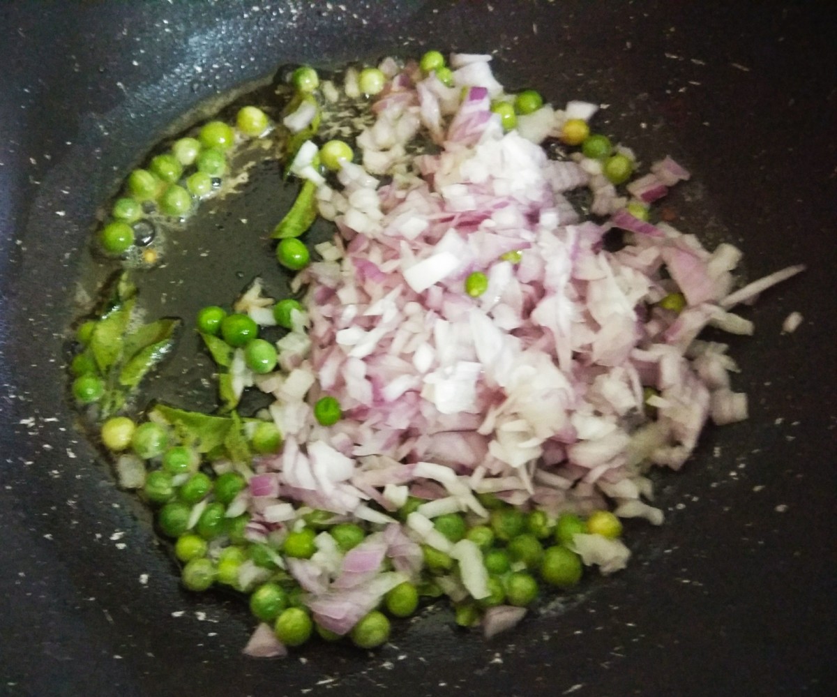 Add onion and saute