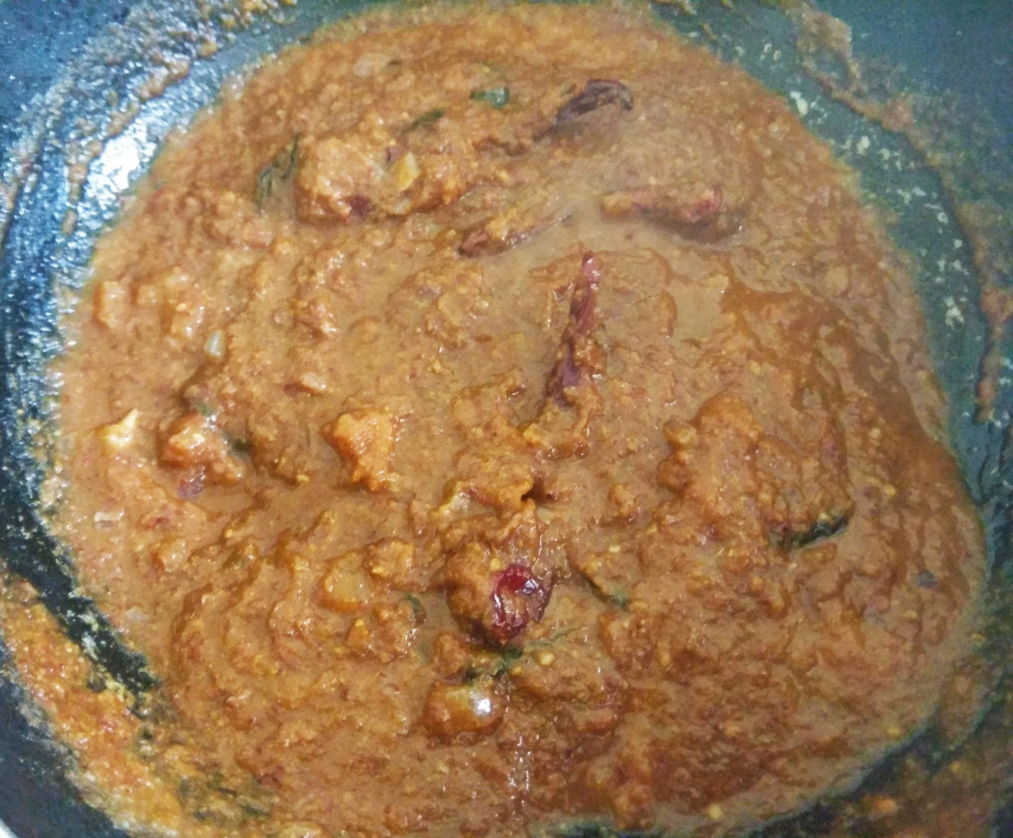 Cook the masala well