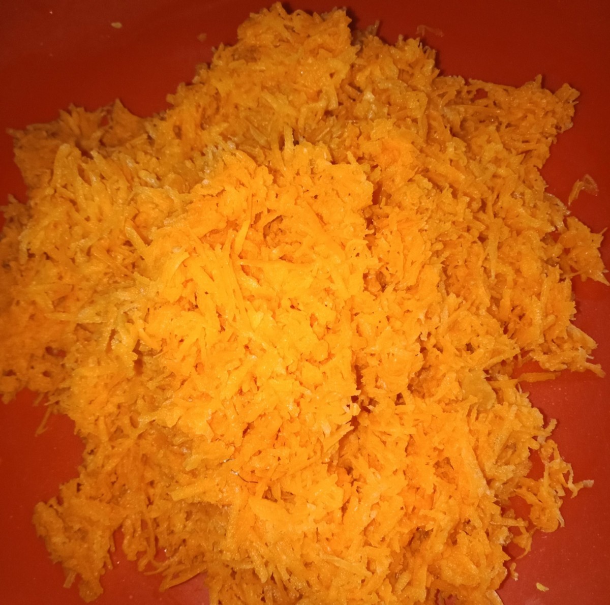 grated carrot