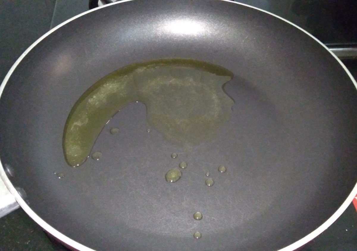 Take ghee in a pan