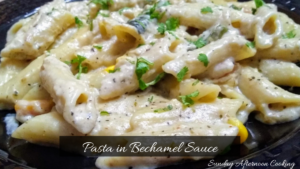 Penne Pasta in Bachamel Sauce | White sauce Pasta | Veg Pasta | Homemade Pasta