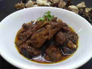 Mutton Nalla Ennai Kari ready to serve