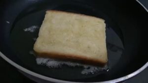 Fry the bread