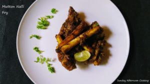 Mutton Nalli Fry | Mutton Paya | Lamb Shanks recipe