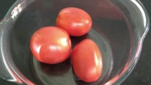 Choose fresh, ripe and red tomatoes for tomato soup